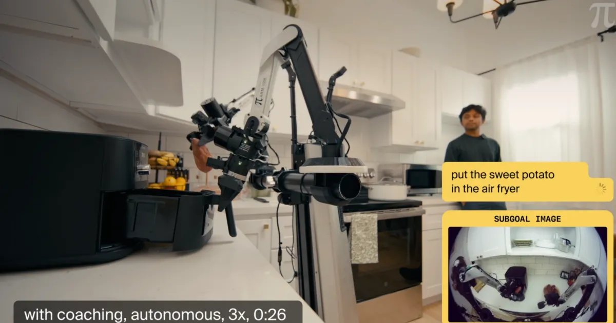 Le modèle de robot π0.7 : avancées en généralisation