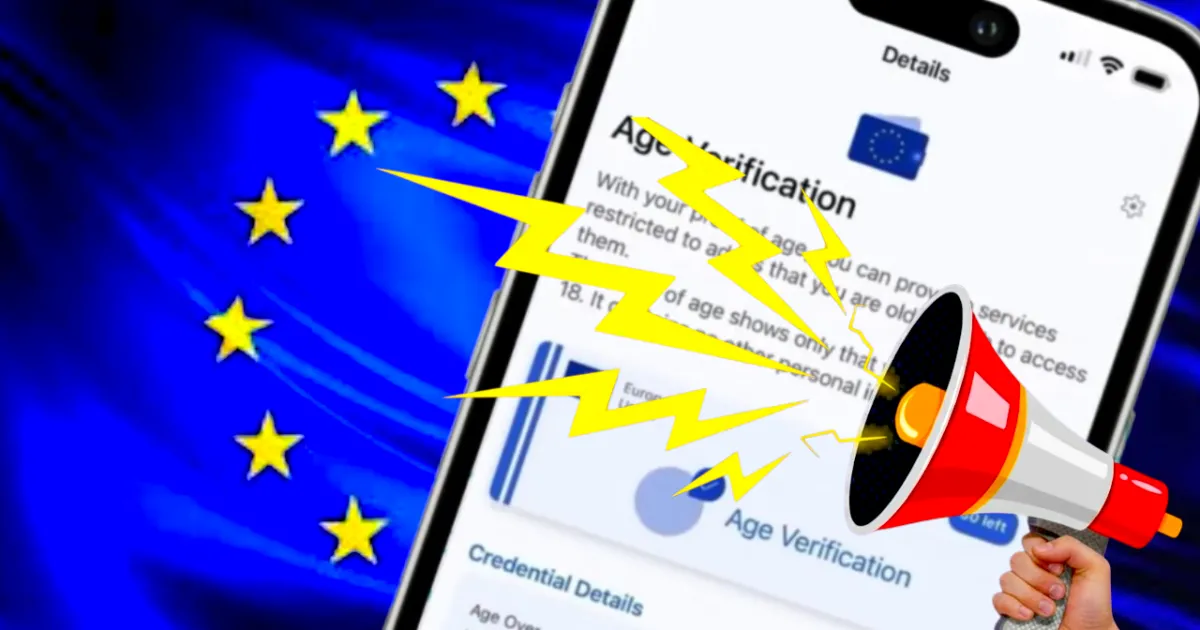 L'application de vérification d'âge de l'UE : un échec sécuritaire