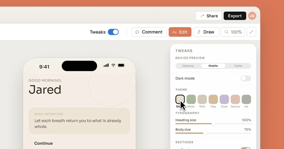 Claude Design : Créez des prototypes par conversation