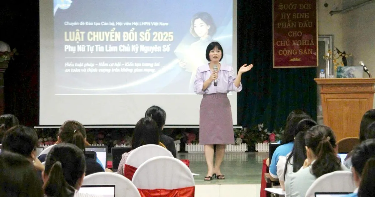 Formation sur la transformation numérique pour l'Union des femmes