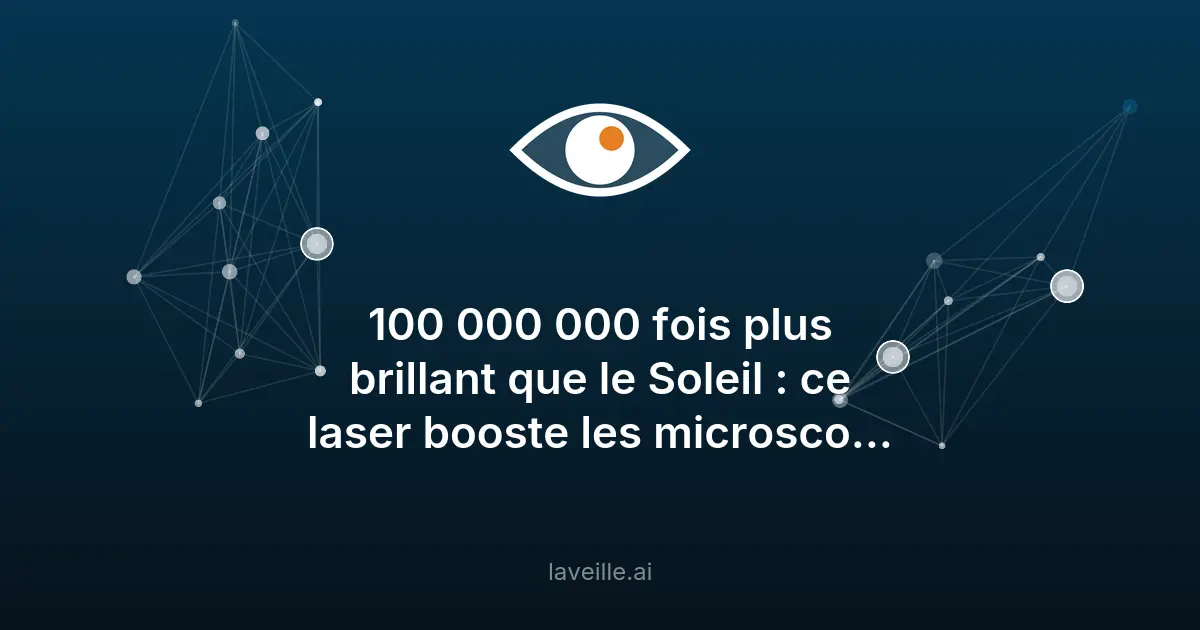 Un laser révolutionnaire pour observer les cellules