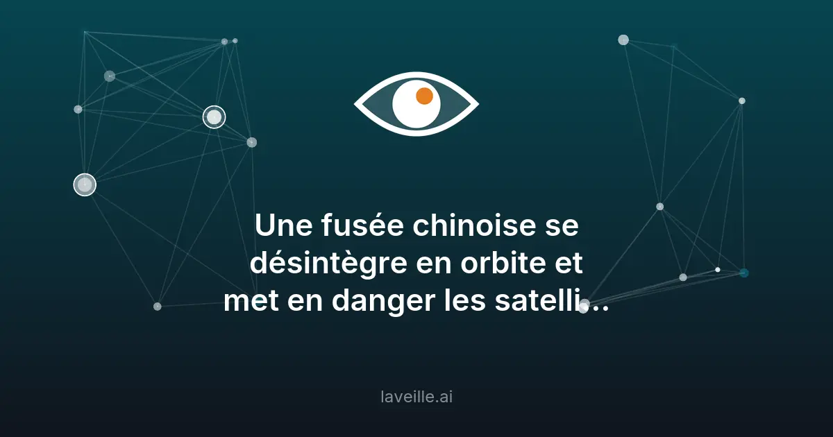 Explosion d’une fusée chinoise : menace pour les satellites Starlink