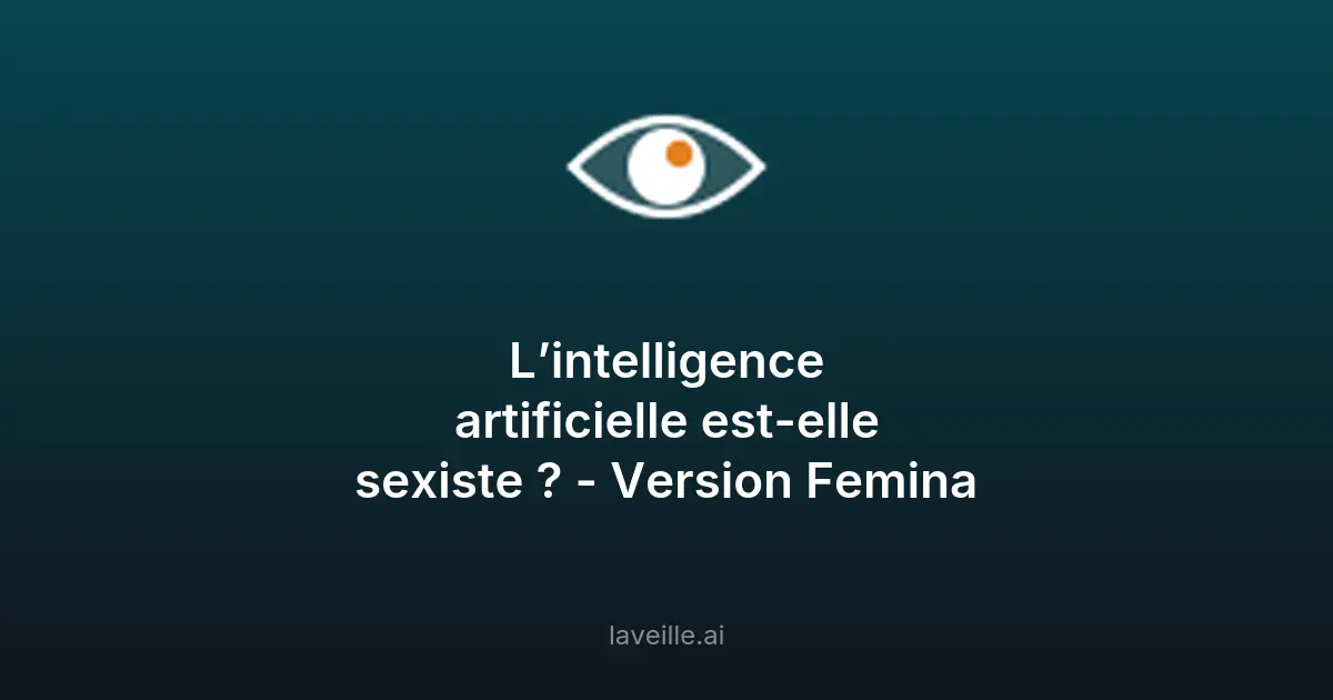 Sexisme en IA : comment éviter les biais algorithmiques