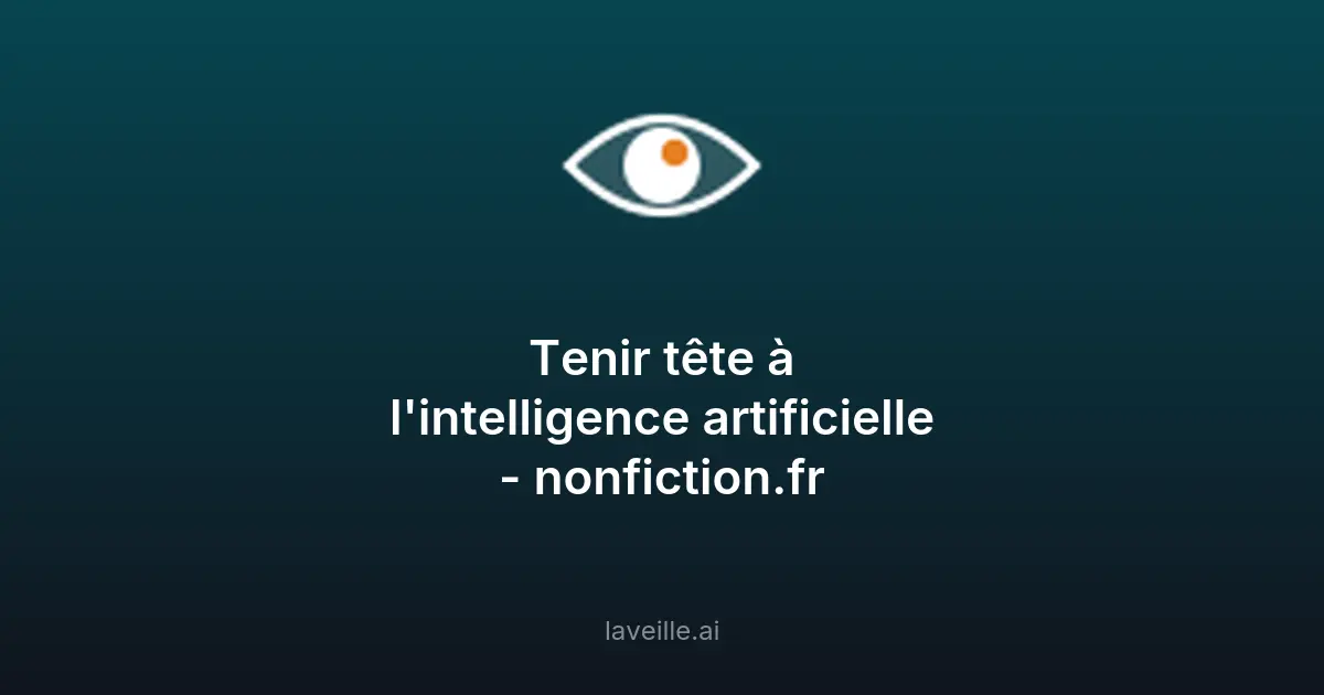 L'IA générative et la décapitation de la pensée