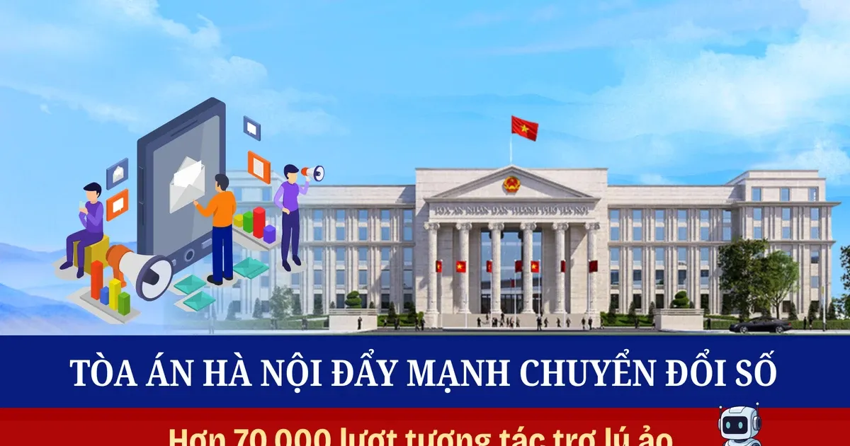 Transformation numérique des tribunaux de Hanoï : 70 000 interactions