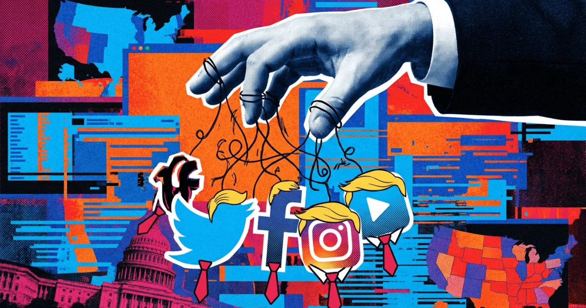 L'IA et la désinformation : influenceurs pro-Trump sur les réseaux