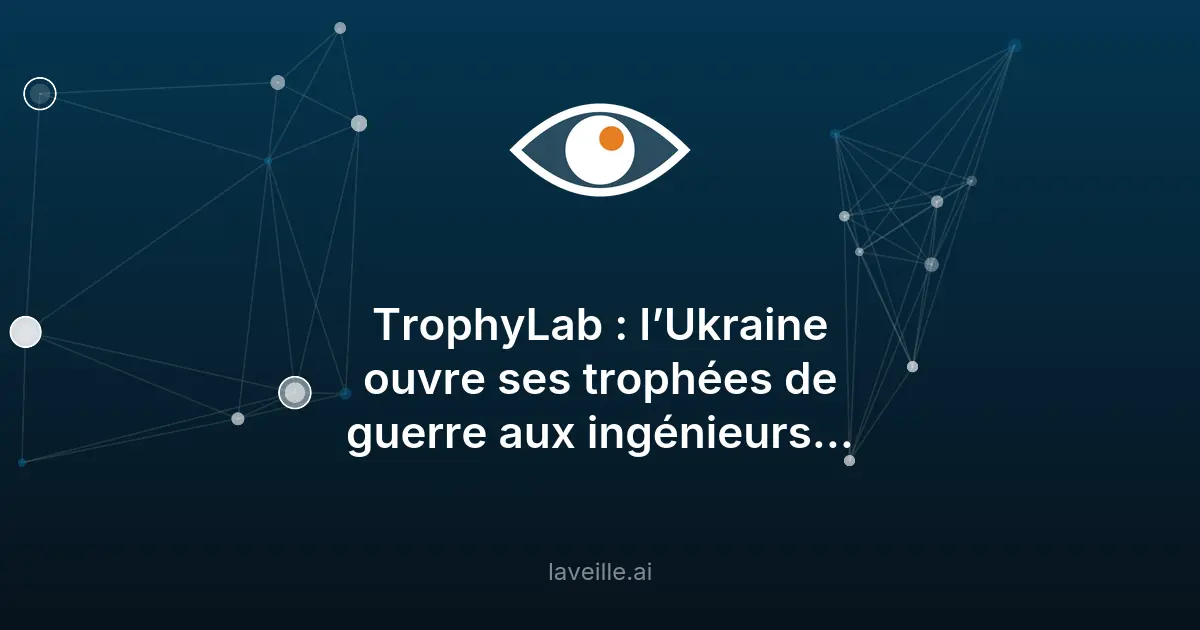 TrophyLab : l'Ukraine partage ses trophées de guerre