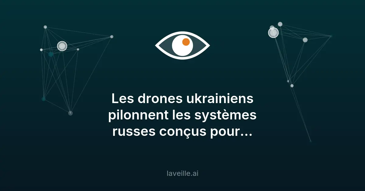 Drones ukrainiens détruisent brouilleurs russes Starlink