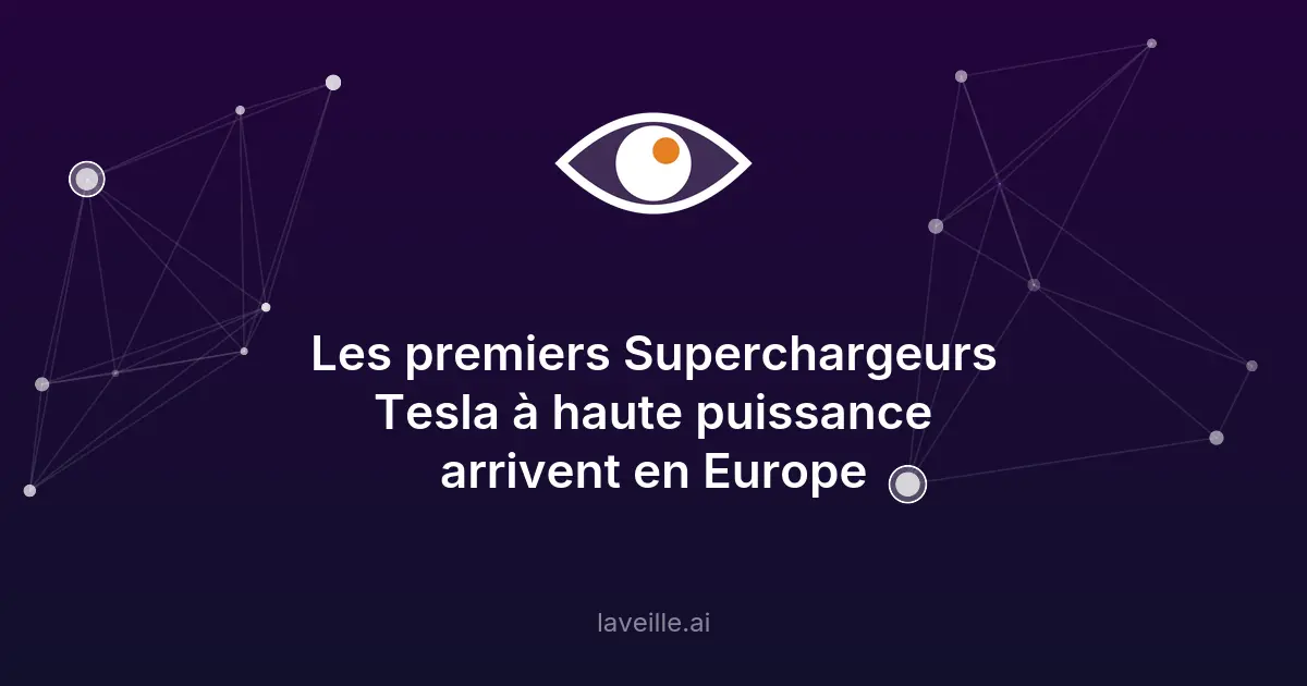 Tesla déploie le premier Superchargeur V4 à 500 kW en Norvège