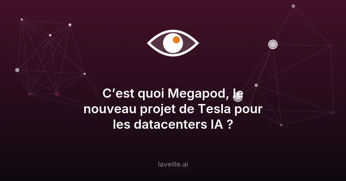 Tesla Megapod : le futur des datacenters IA ?