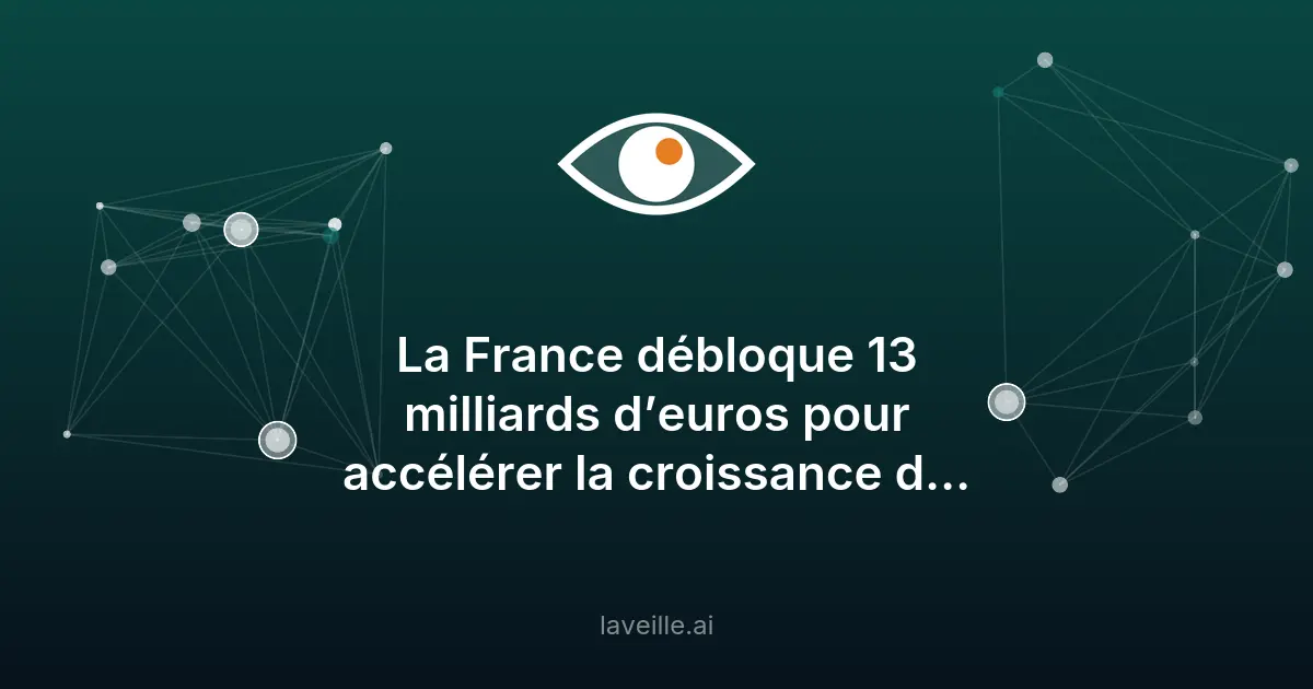 France investit 13 milliards dans la tech et deeptech