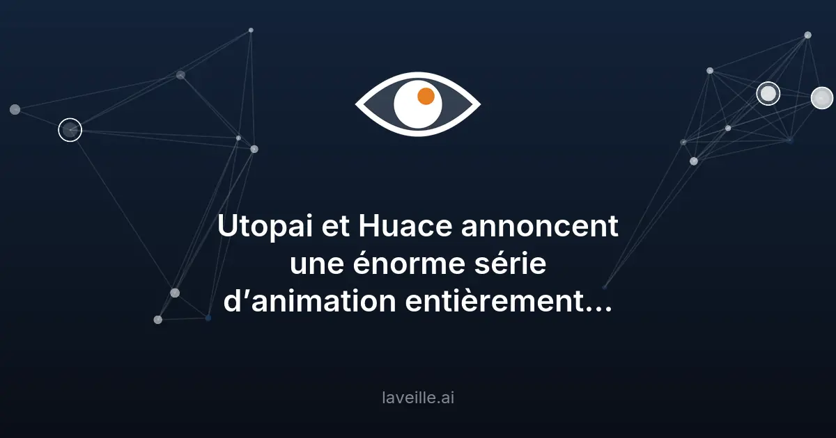 Première série animée entièrement générée par IA