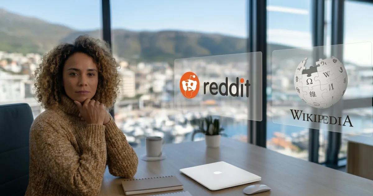 Reddit et Wikipédia dans l'IA : signaux à décrypter