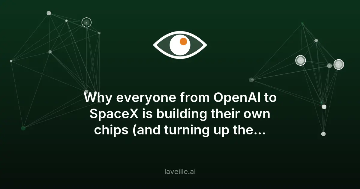 Pourquoi OpenAI et SpaceX créent leurs puces IA