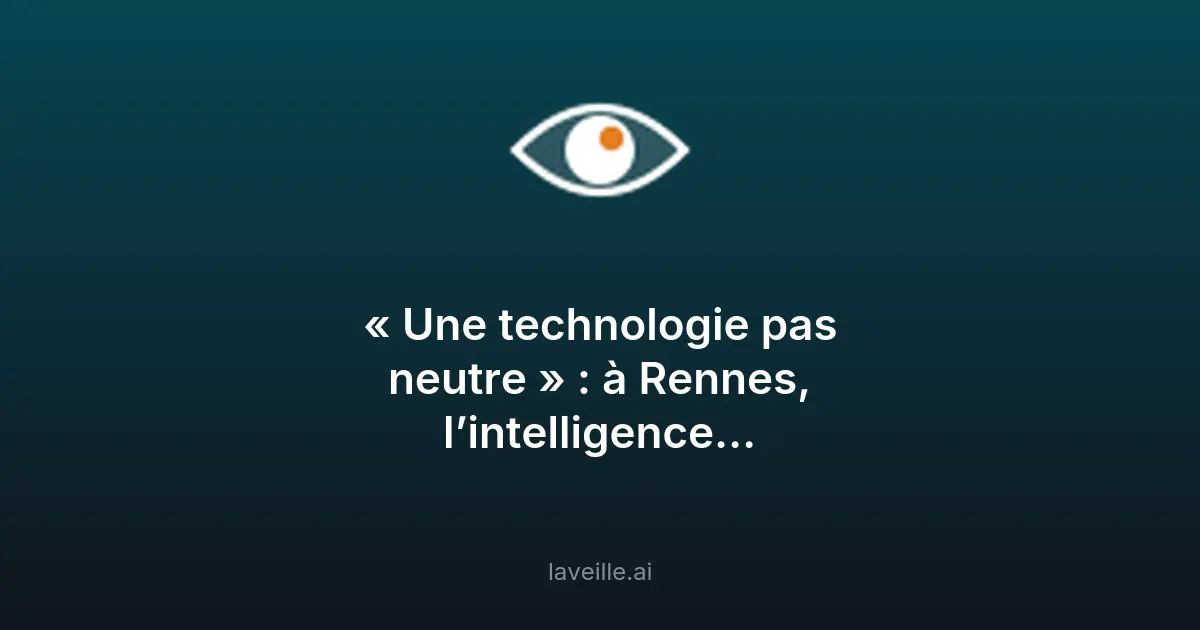 IA et biais sociaux : l'analyse critique de Rennes