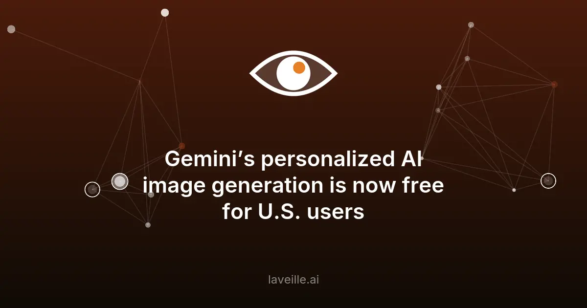 Gemini offre la génération d'images personnalisées gratuite