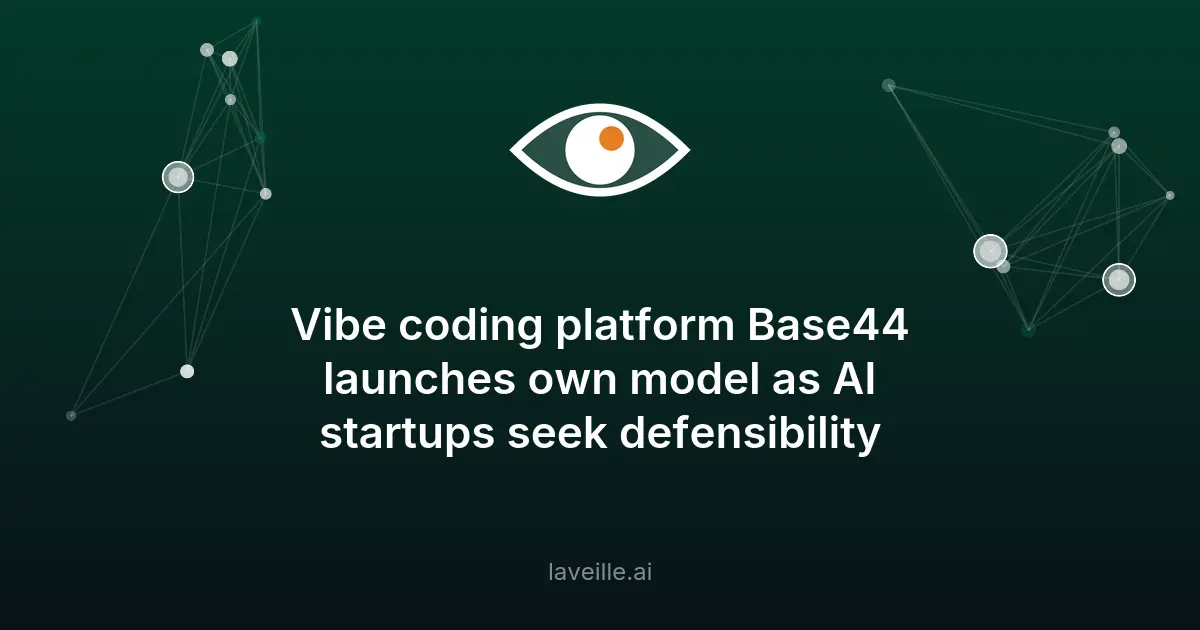 Base44 lance son propre modèle d'IA pour la création d'applications
