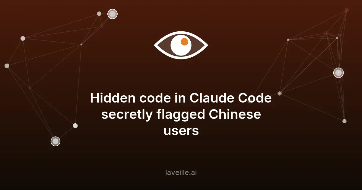 Anthropic retire une surveillance cachée dans Claude Code