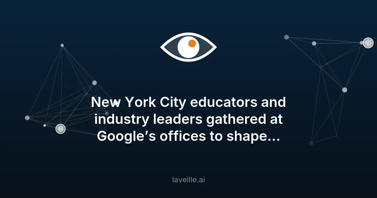 Sommet sur l'IA dans l'éducation organisé par Google