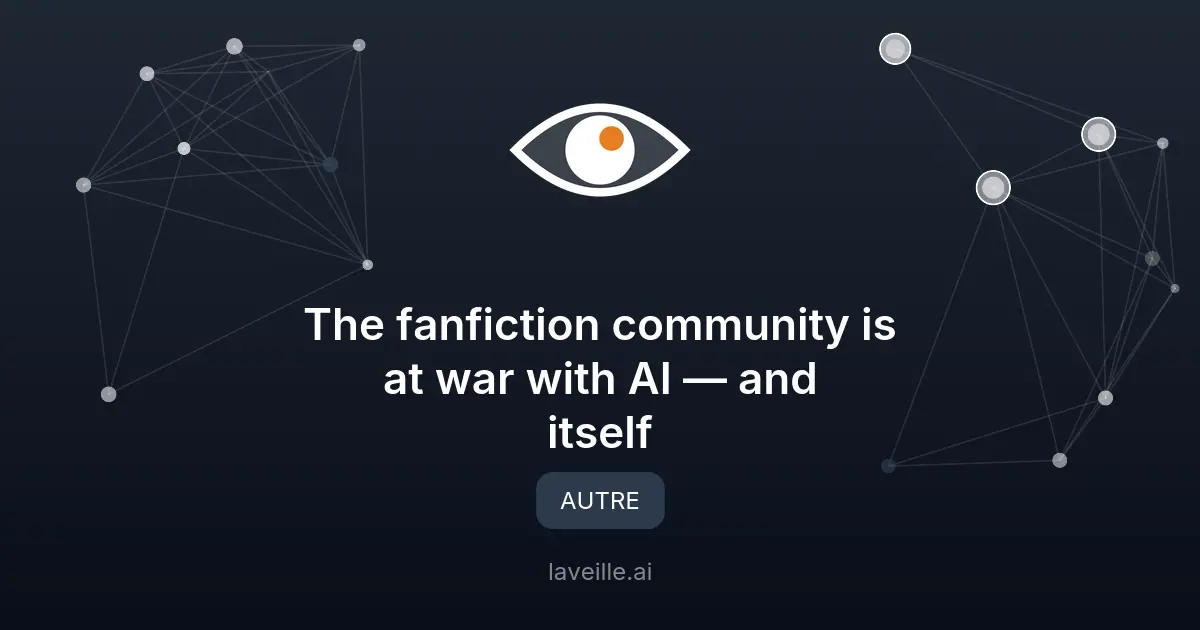 Détection de l'IA dans la fanfiction : un débat enflammé