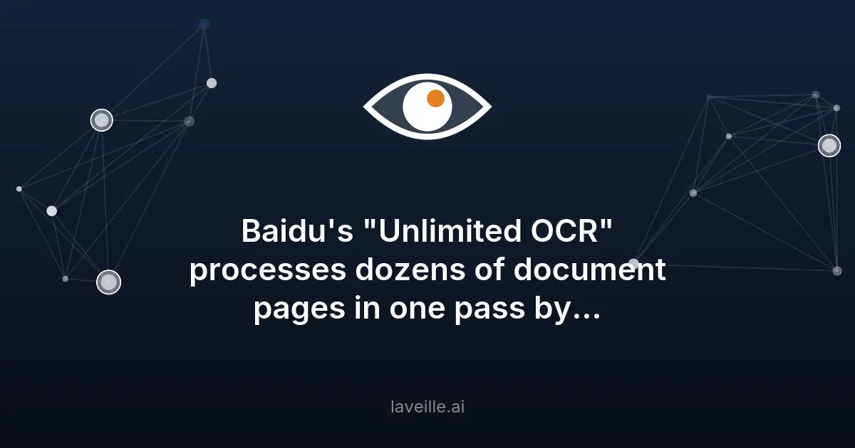Baidu révolutionne l'OCR avec Unlimited OCR