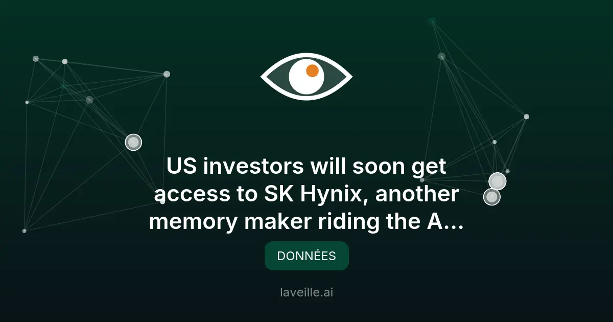 SK Hynix : IPO aux États-Unis et demande en IA