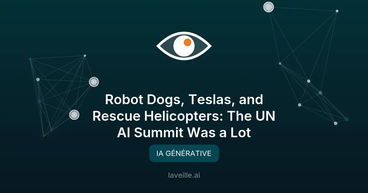 Sommet AI for Good de l'ONU : Enjeux et bénéfices de l'IA