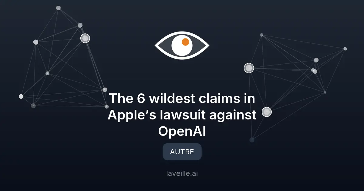 Apple vs OpenAI : guerre des secrets industriels