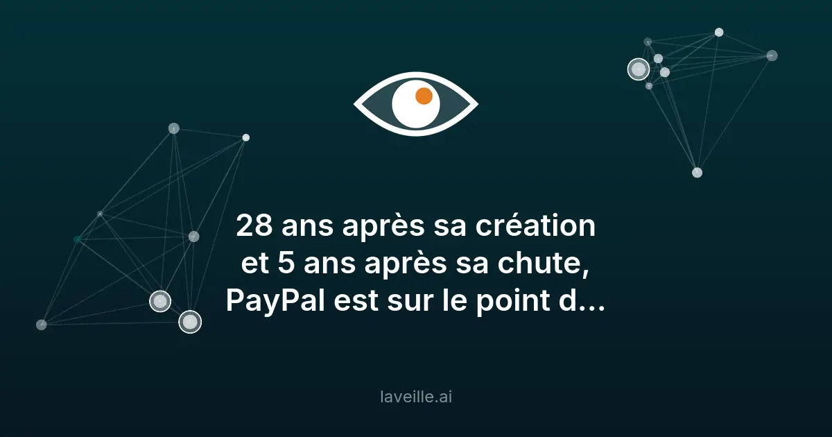 Stripe et Advent veulent racheter PayPal pour 53 milliards