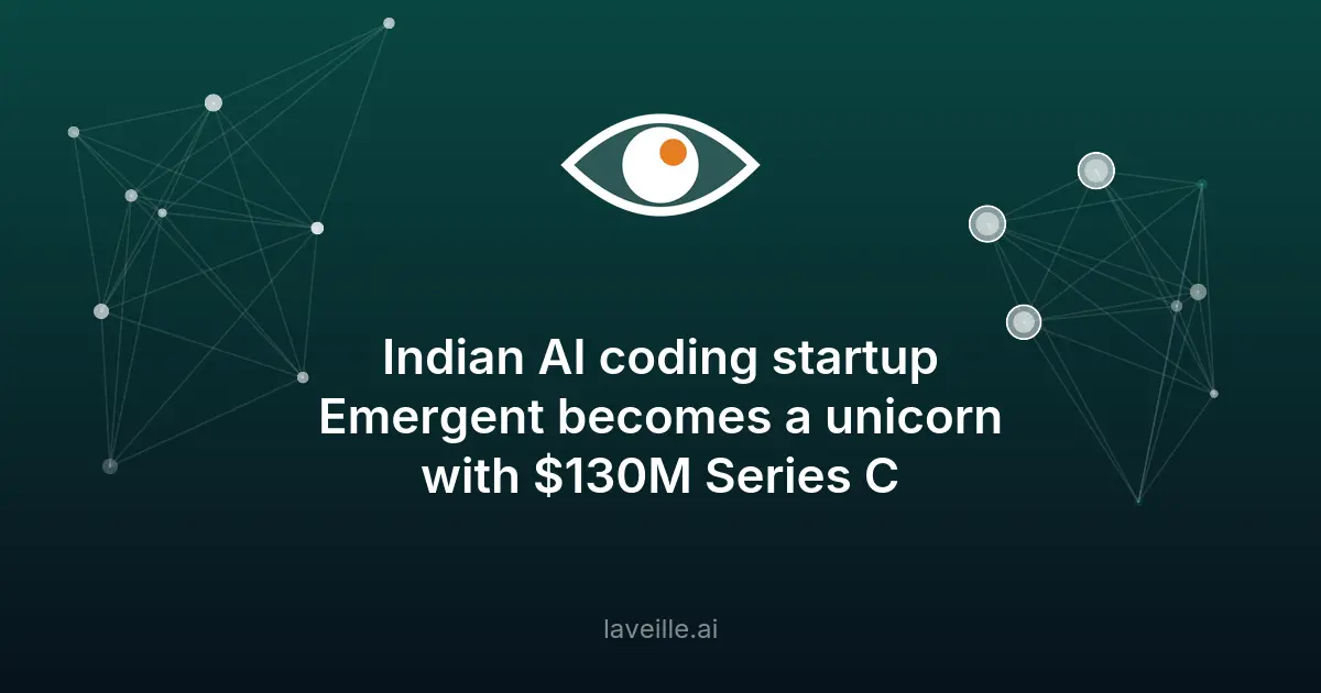 Emergent, licorne IA indienne, lève 130M$