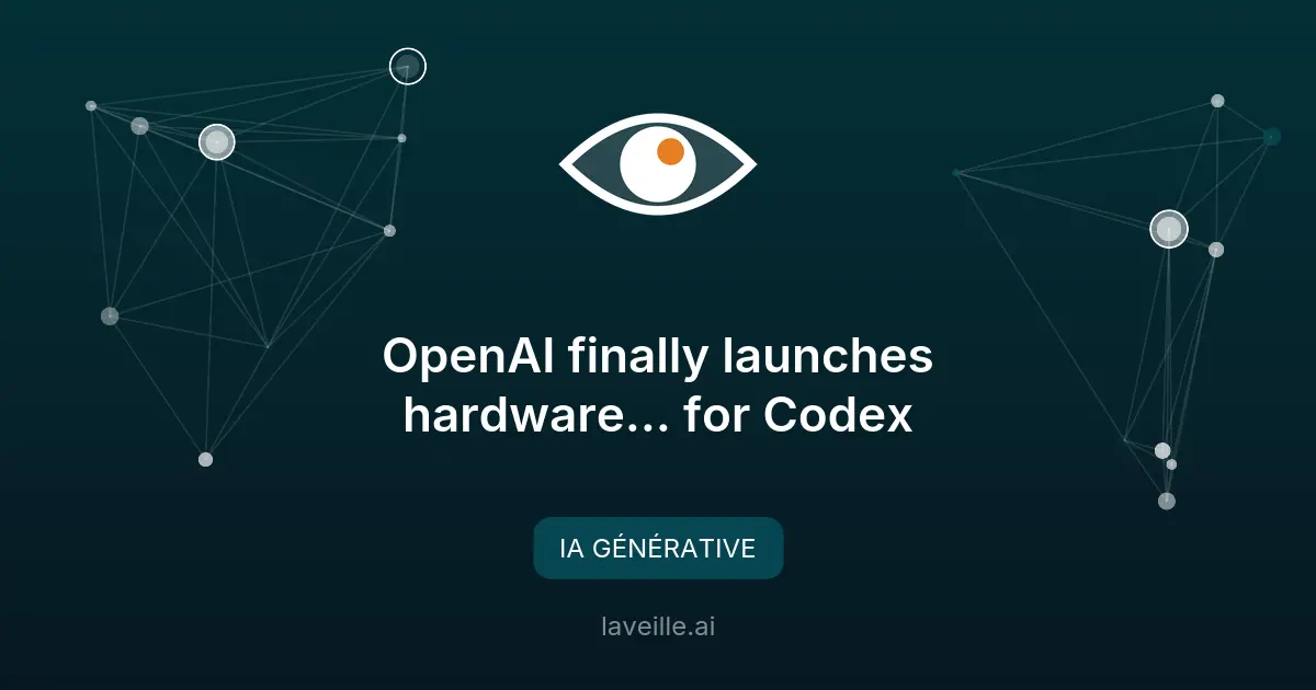 OpenAI lance Codex Micro, un périphérique pour développeurs