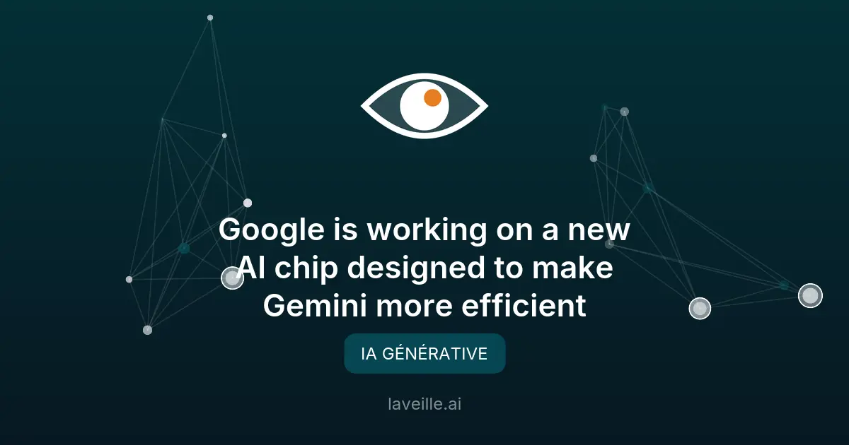 Google développe une puce IA 'Frozen v2' pour Gemini