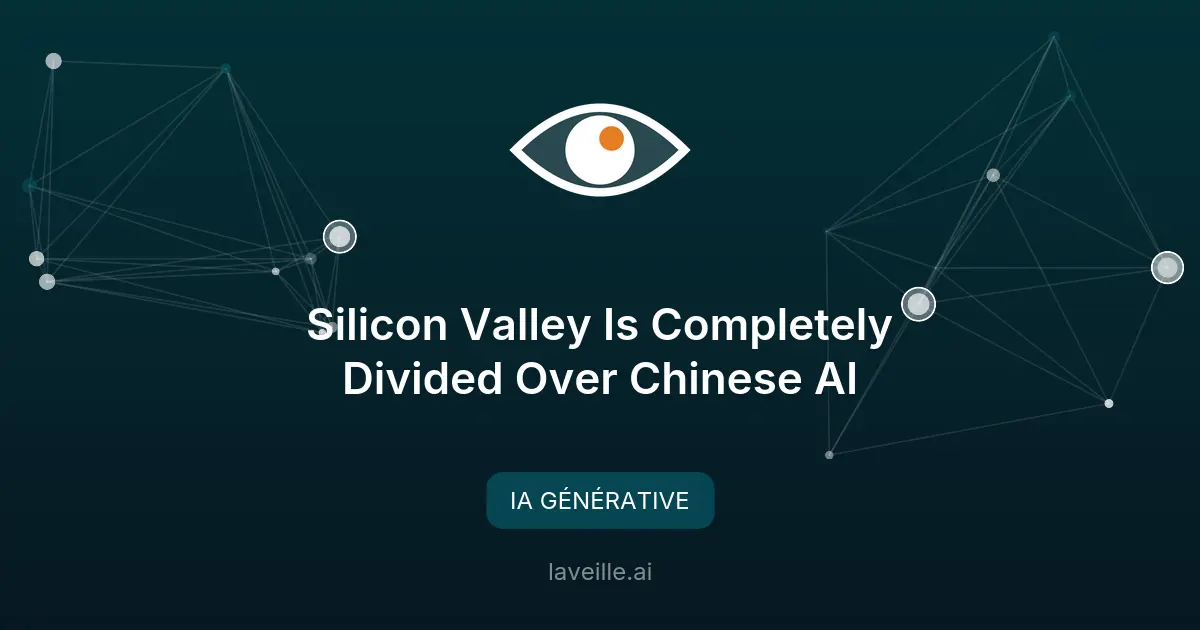 Débat sur l'IA chinoise à Silicon Valley