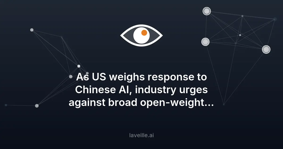 IA : les géants tech contre les restrictions sur les modèles open-weight