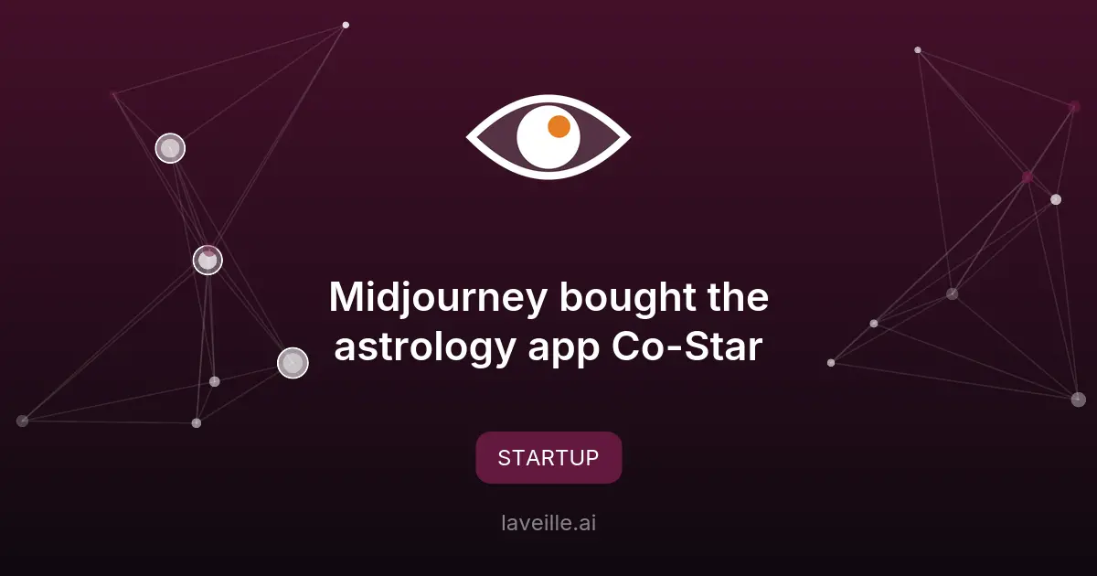 Midjourney acquiert l'app d'astrologie Co-Star