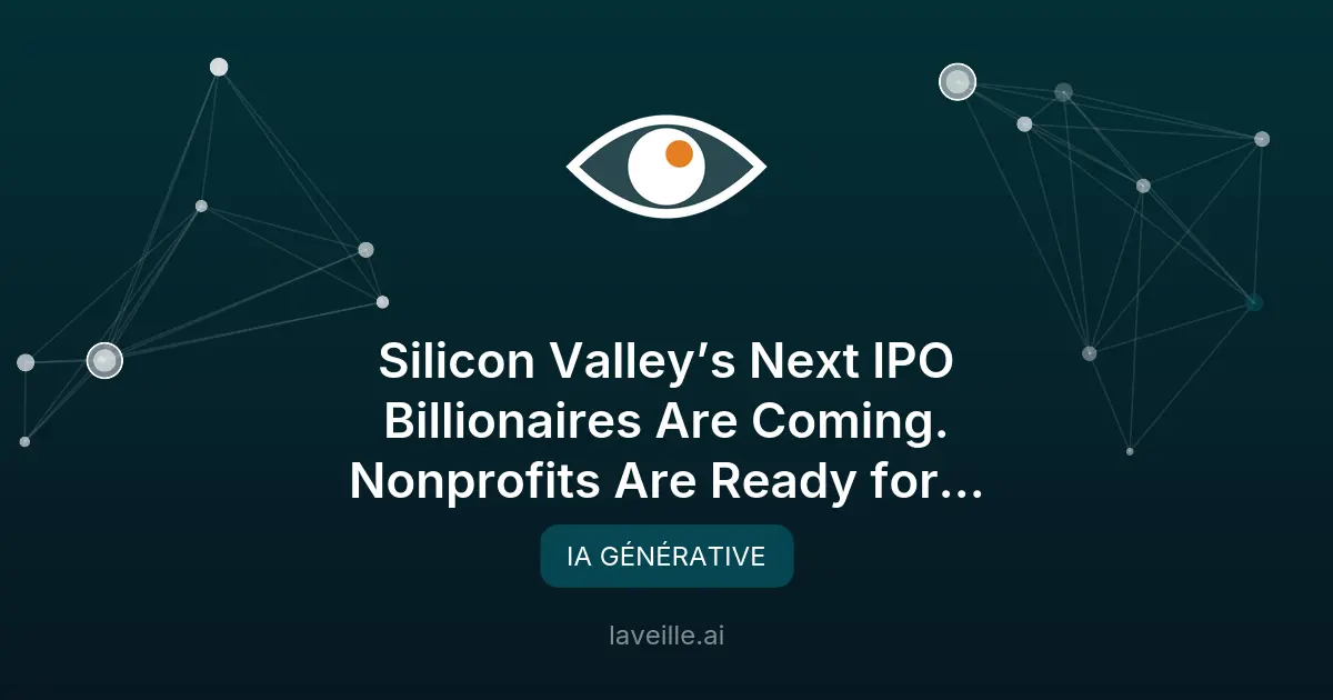 IPO d'OpenAI et Anthropic : vague de philanthropie en vue