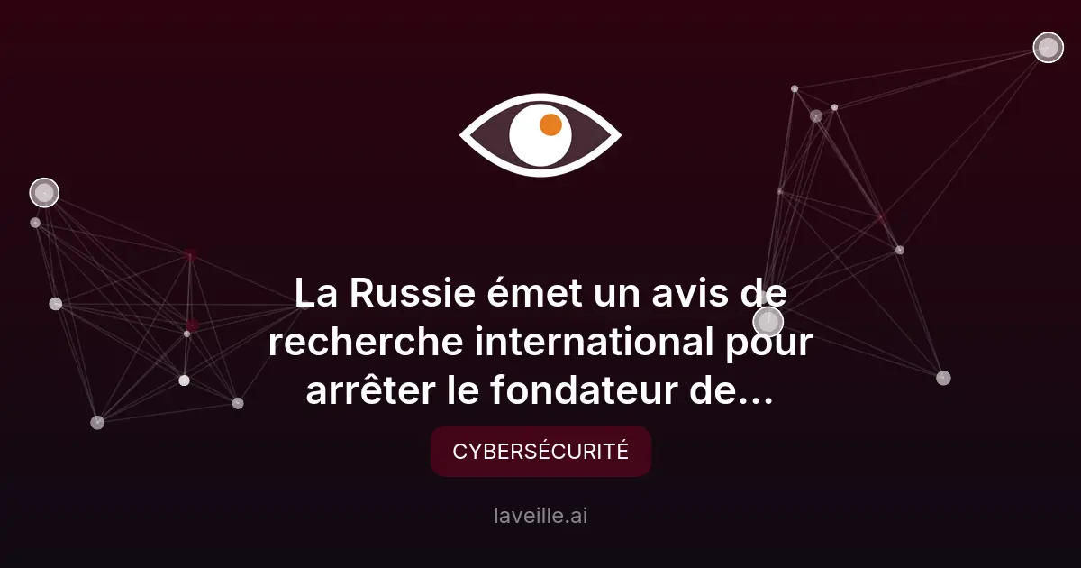Russie : mandat d'arrêt contre le fondateur de Telegram