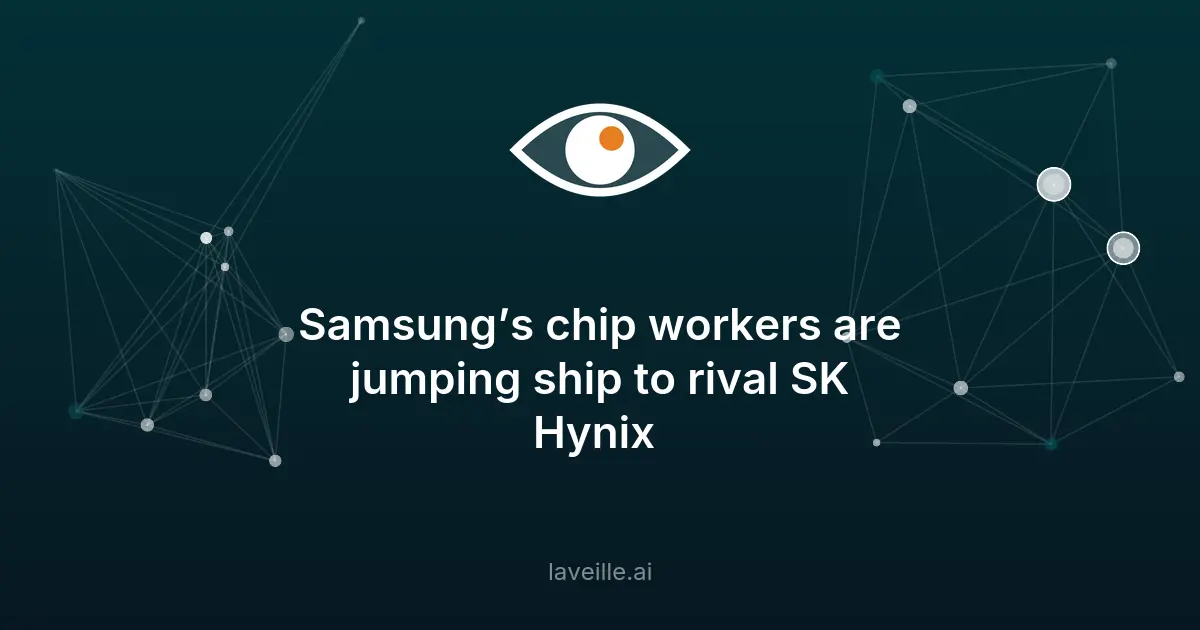 Exode des ingénieurs de Samsung vers SK Hynix