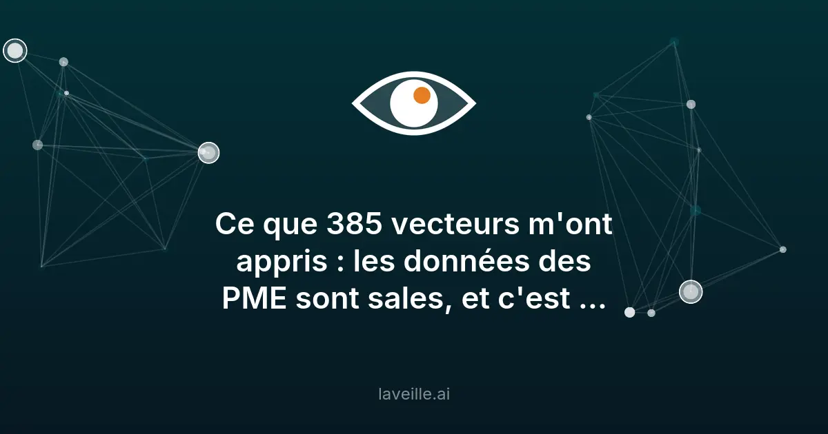 Qualité des données : le vrai frein à l'IA en PME