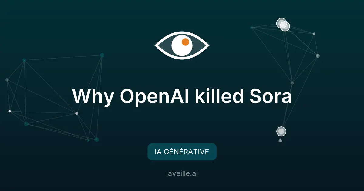 OpenAI abandonne Sora : impacts sur l'IA générative