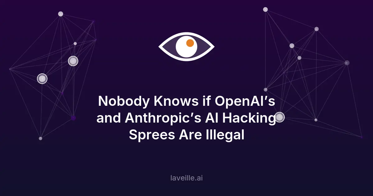 Responsabilité légale des IA : OpenAI et Anthropic face aux piratages