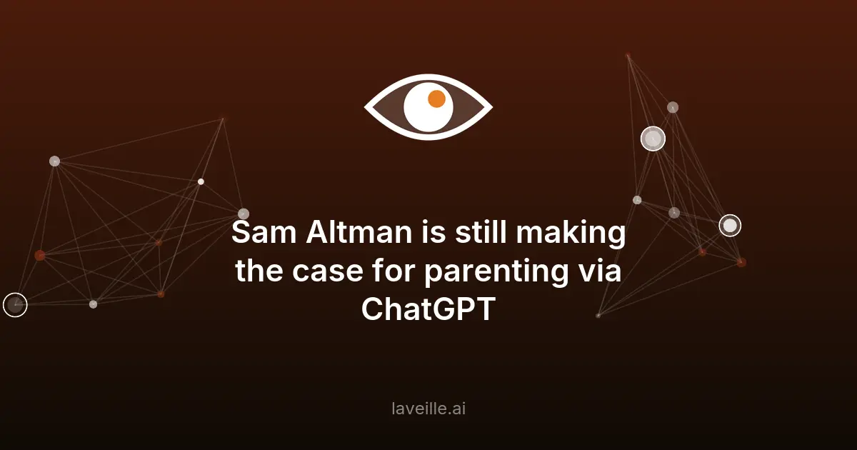 Sam Altman propose ChatGPT Work pour les parents