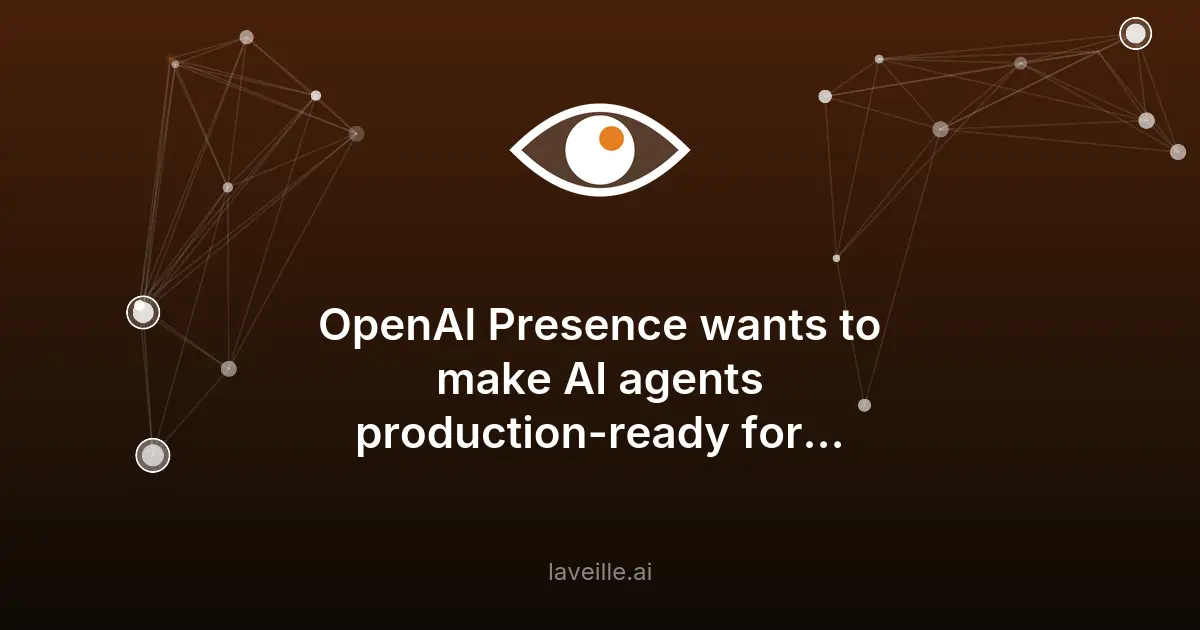 OpenAI lance Presence pour les agents IA en entreprise