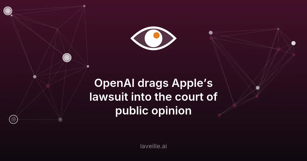 OpenAI conteste les accusations d'Apple dans un procès