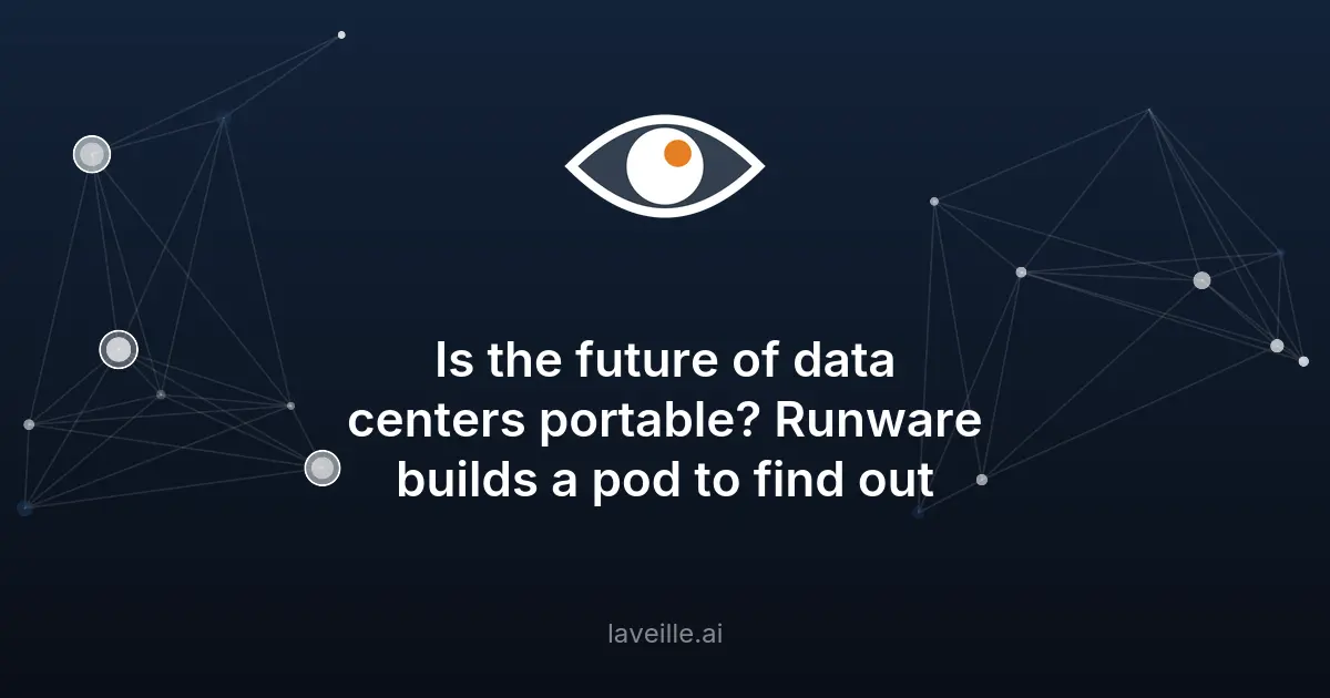 Runware lance un data center portable pour l'IA