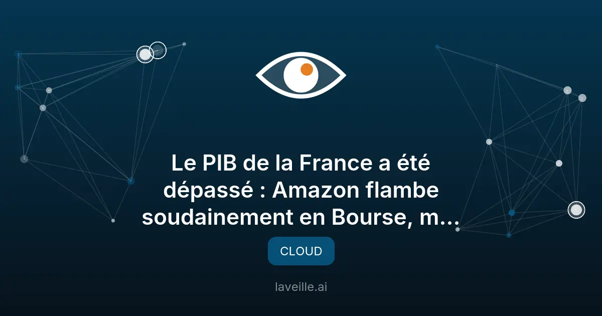 Amazon profite de l'IA avec AWS : +37% de revenus