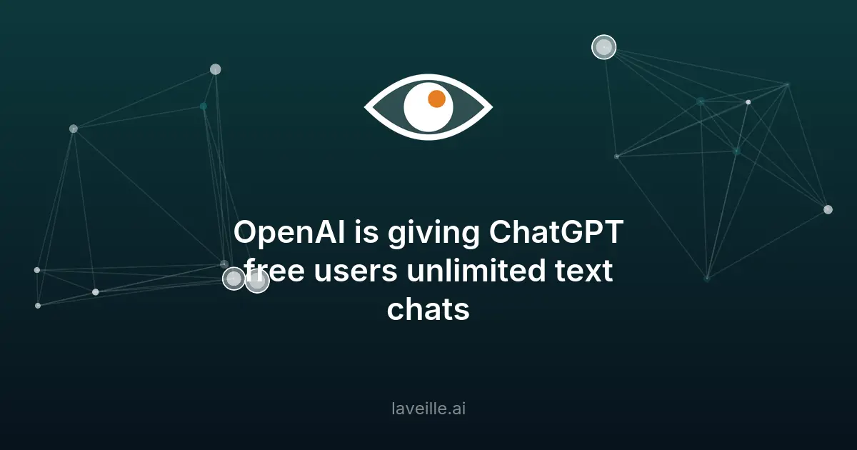 ChatGPT : OpenAI supprime les limites pour les utilisateurs gratuits