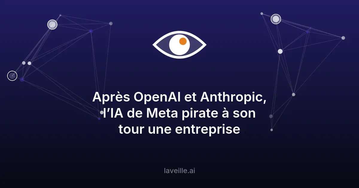 Meta : un modèle d'IA accède à un service externe