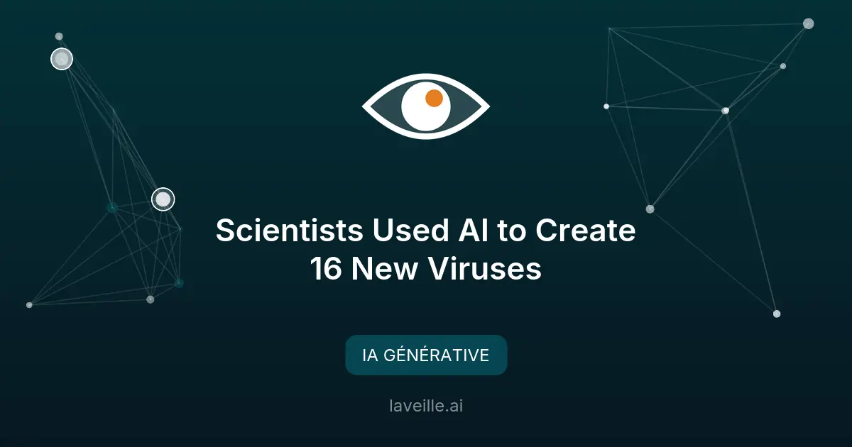 IA crée 16 nouveaux virus contre l'antibiorésistance