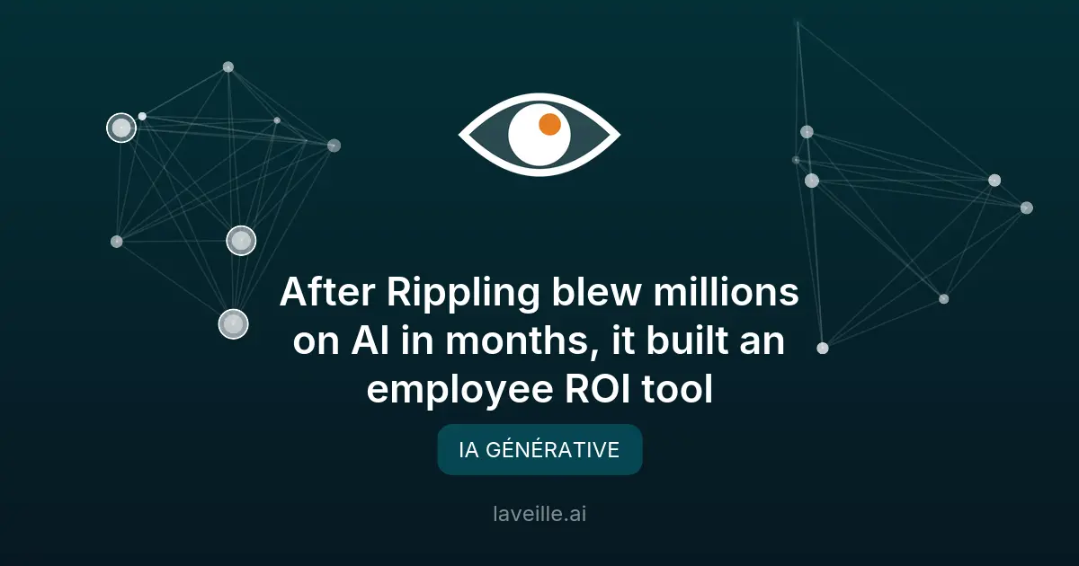 Rippling lance un outil pour contrôler les coûts de l'IA